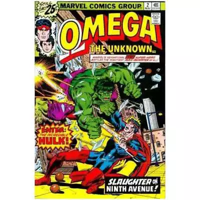 Buy Omega The Unknown (1976 Series) #2 In F Cond. Marvel Comics [v.(stamp Missing) • 5.43£
