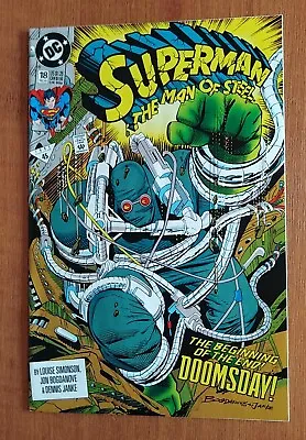 Buy Superman The Man Of Steel #18 - DC Comics 1st Print 1992 • 14.99£