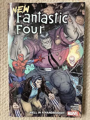 Buy NEW FANTASTIC FOUR HELL IN A HANDBASKET GRAPHIC NOVEL Collects 5 Part Series • 10£