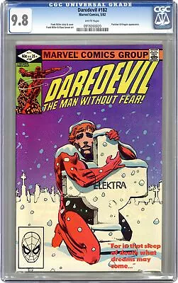 Buy Daredevil #182D CGC 9.8 1982 0918260020 • 158.78£