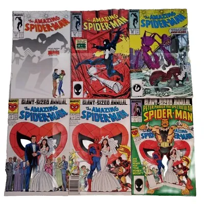 Buy Amazing Spider-Man #290-292, Annual #21 (Both Covers) Spectacular Annual #7 • 55.19£