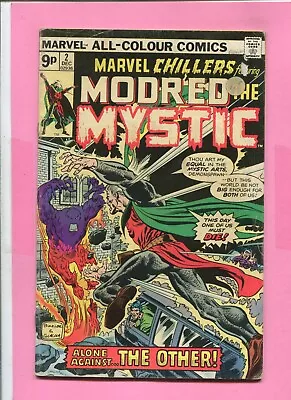 Buy Marvel Chillers #2 - Modred The Mystic - Darkhold - John Byrne Art(page 1) -1976 • 4.99£