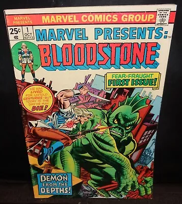 Buy 1975 Marvel Presents: Bloodstone #1 Comic Book! NM Condition! WoW! • 43.97£