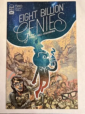 Buy Eight Billion Genies #2 (of 8) Cover A Browne First 1st Print Image Comics 2022 • 11.91£