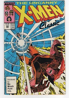 Buy Uncanny X-Men 221 (1987) VG- So Much Fun! Second Print Variant, 1st Mr. Sinister • 33.20£