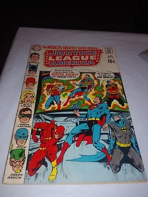 Buy JUSTICE LEAGUE Of AMERICA Comic Book #82  Batman Flash Atom Arrow Canary • 11.03£