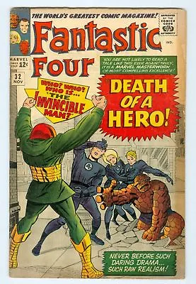 Buy Fantastic Four #32 November 1964 VG Invincible Man • 35.54£