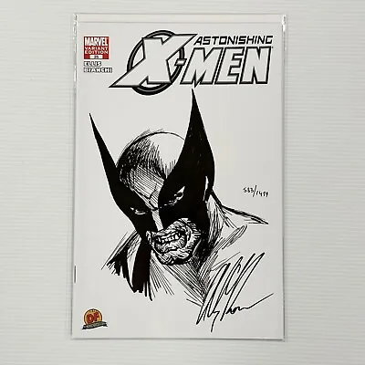 Buy Astonishing X-Men #25 Sketch Variant Signed By Alex Ross DF CoA 583/1499 • 48£