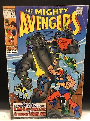Buy AVENGERS #69 Comic Marvel Comics 1st App Hyperion Silver Age • 23.87£