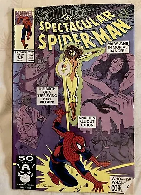 Buy Spectacular Spider-Man #176 - 1st Appearance Of Corona - Marvel Comics 1991 • 3.32£