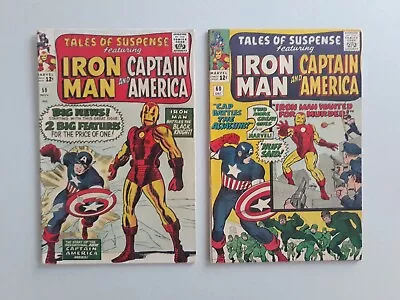 Buy Tales  Of Suspense Iron Man 59 Jarvis 1st Appearance, 60 Hawkeye 2nd Appearance  • 216.80£