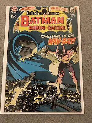 Buy Detective Comics #400 1970 1st Appearance Of Man-Bat Neal Adams CF Detached • 158.12£