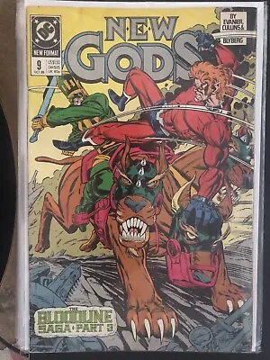 Buy New Gods 9 DC Comics 1990 BloodLine Part Three Excellent Condition • 5£