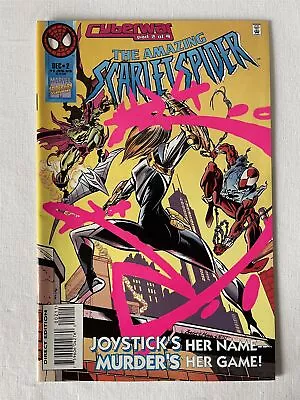 Buy 1995 AMAZING SCARLET SPIDER Issue 2 1st APPEARANCE JOY STICK Marvel Comics  • 9.45£
