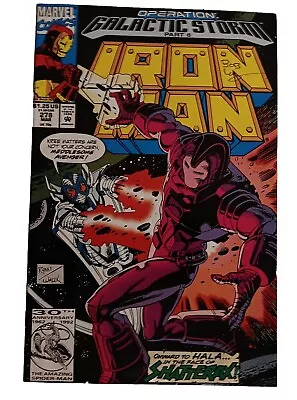 Buy Iron Man (1968 Series) #278  VF. Marvel Comics Signed By Inker BOB Wiacek • 59.72£