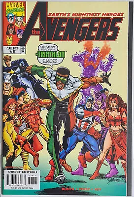 Buy Avengers #8 - Vol. 3 (09/1998) - 1st Appearance Of Triathlon VF - Marvel • 4.29£