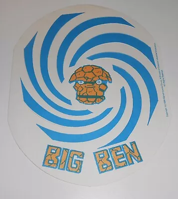 Buy 4x THE THING IS BIG BEN Lot Marvel UK 1982 RARE FREE GIFTS Fantastic Four X-Men • 65£