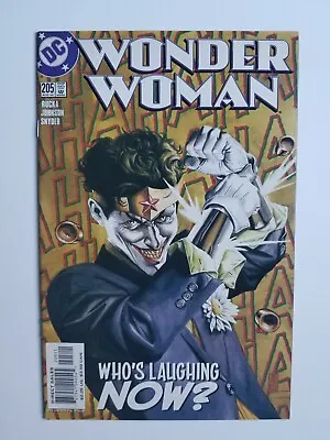 Buy Wonder Woman #205 (2004 DC Comics) Joker Crossover ~ High Grade VF+ • 5.52£