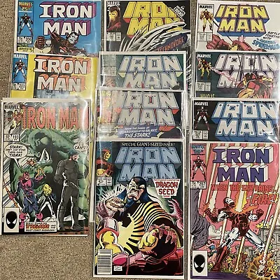 Buy Iron Man Marvel Comics Lot 193 203 206 207 227 231 234 275 280 281 295  • 31.62£
