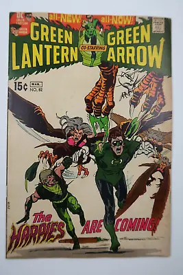 Buy Green Lantern #82 1st Appearance Of Mythological Medusa DC Comics 1971 VG+/F • 31.55£