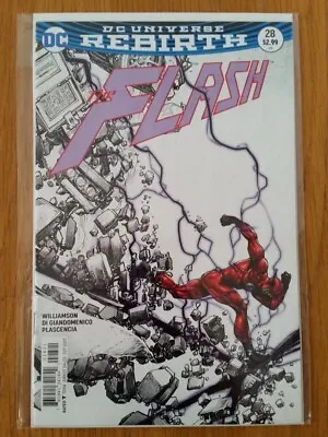Buy Flash #28 Variant Dc Universe Rebirth October 2017 Nm (9.4 Or Better) • 9.99£