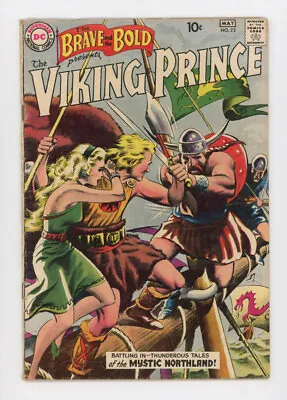 Buy Brave And The Bold 23 W/genius Kubert Art, 1st Viking Prince Full-length, ORIGIN • 82.98£