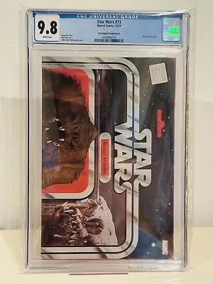 Buy Star Wars #73 (2019) - Christopher Variant Cover - CGC 9.8 Comic New Slab • 79.95£