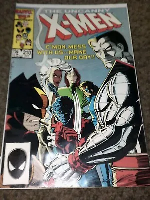 Buy Uncanny X-men 210 - Marauders Mutant Massacre - Wolverine - Fine / Very Fine 7.0 • 3.93£