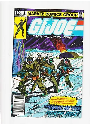 Buy G.I. Joe: A Real American Hero #2 Vol. 1 (1982) Marvel COMIC  - 1st Print - • 23.79£