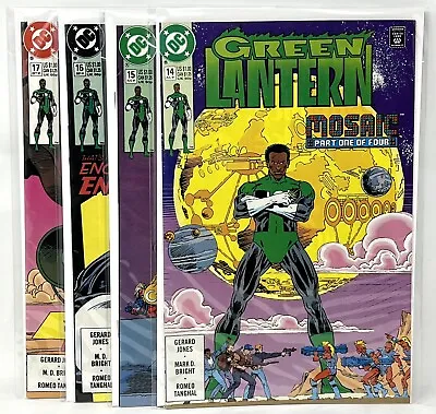 Buy 1991 Green Lantern Mosaic Complete Set Issue 14 15 16 17 DC Comics Jul 91-Oct 91 • 18.20£
