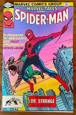 Buy Marvel Tales #137 1982, Amazing Fantasy 15, Origin Spider-Man, Dr. Strange, NM-M • 19.72£