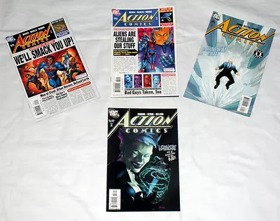 Buy Action Comics Lot #835, 839, 842, 843 - 1st, 2nd, 3rd, 4th App Of Livewire DCU  • 37.46£