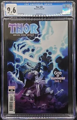 Buy Thor 20 Marvel Comics, 3/22 CGC 9.6 1st Appearance God Of Hammers (Thor #746) • 31.58£