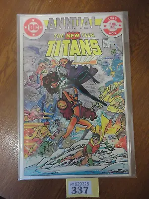 Buy Vol 1 Annual #1 The New Teen Titans / 1982 DC Comics - B&B / VFNM • 5.95£