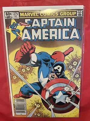 Buy Captain America #275 1982, Marvel Comic Book, Very Fine Condition!! • 30.98£