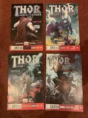 Buy Thor God Of Thunder  - Issue 7 ,9 ,10 & 14 (2013) Jason Aaron - Superb Art • 2.99£