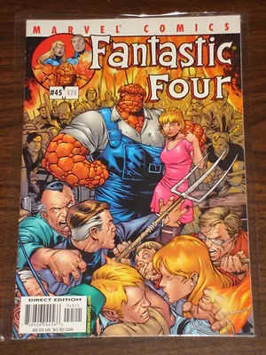 Buy Fantastic Four #45 Vol3 Marvel Comics Ff Thing September 2001 • 2.49£