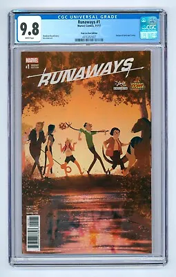 Buy Runaways #1 CGC 9.8 (2017) - Stan Lee Box Edition - Return Of Gertrude Yorkes • 55.28£