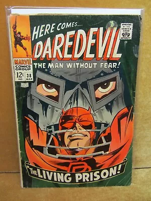 Buy Daredevil #38 Mar 1968 Silver Age Comics Stan Lee Colan Giacoia Rosen Forbush • 35.58£
