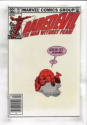 Buy Daredevil 1982 #187 Fine/Very Fine Frank Miller • 3.15£