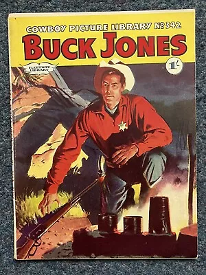 Buy Cowboy Picture Library Comic No. 342 Buck Jones • 8.99£