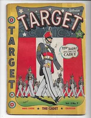 Buy Target Comics # 7 - Volume 2 - Spacehawk - The Cadet - White Steark (1941) • 107.60£