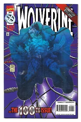 Buy Wolverine #100 : NM :  Furnace Of His Brain ...  : Foil Hologram Cover • 7.50£