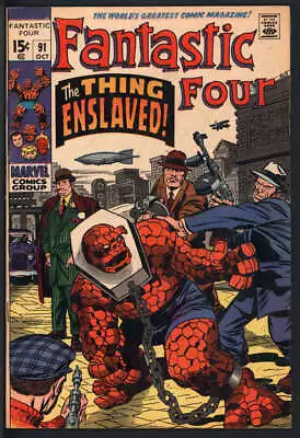 Buy Fantastic Four #91 5.5 // 1st App Torgo Marvel Comics 1969 • 33.86£