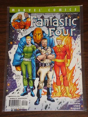 Buy Fantastic Four #47 Vol3 Marvel Comics Ff Thing November 2001 • 2.49£