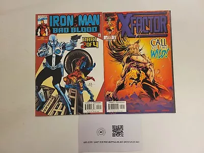 Buy 2 Marvel Comics #2 Ironman + #142 X-Factor 11 TJ11 • 8.58£