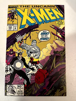 Buy Uncanny X-men 248 2nd Print Variant Copper Age Marvel Comics 1st Jim Lee Artwork • 11.87£