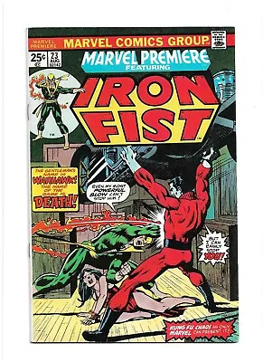 Buy Marvel Premiere #23 Iron Fist 1st Warhawk Bronze Age Marvel Higher Grade • 15.99£