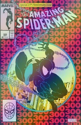 Buy Amazing Spider-man #300_unknown Comics Exclusive Foil Facsimile Virgin Variant! • 0.99£