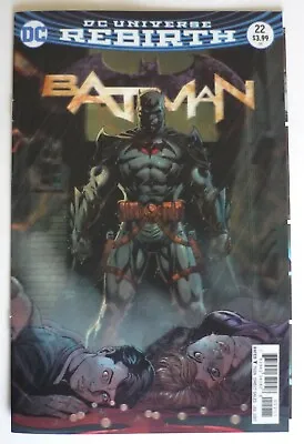 Buy Batman #22 The Button 3D Lenticular Cover NM (2017) DC Comics • 12£